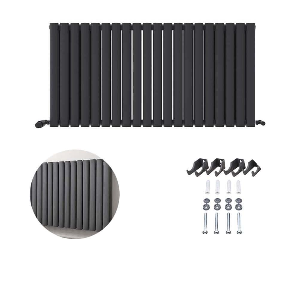 Princia Horizontal Double Oval Panel Radiator