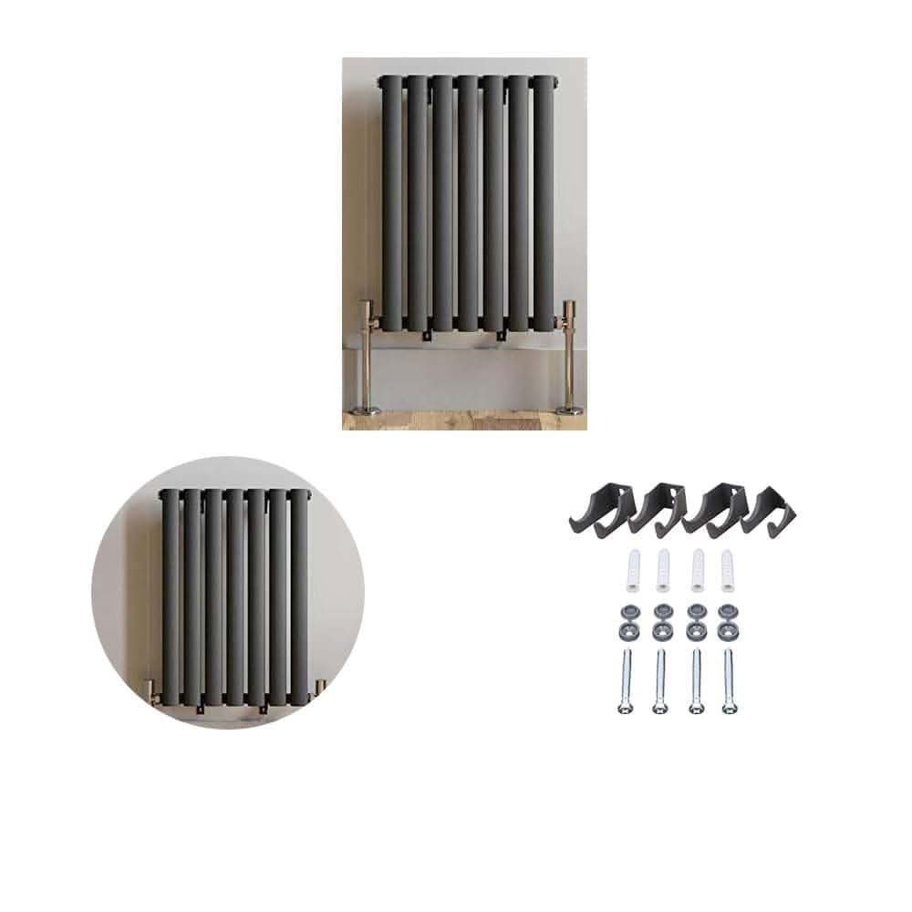 Princia Horizontal Single Oval Panel Radiator