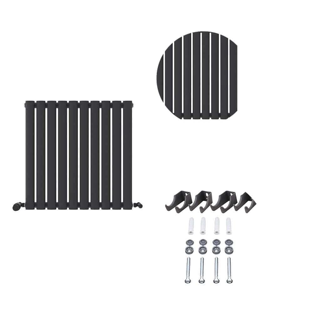 Princia Horizontal Single Oval Panel Radiator