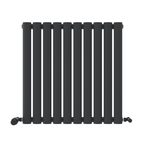 Princia Horizontal Single Oval Panel Radiator
