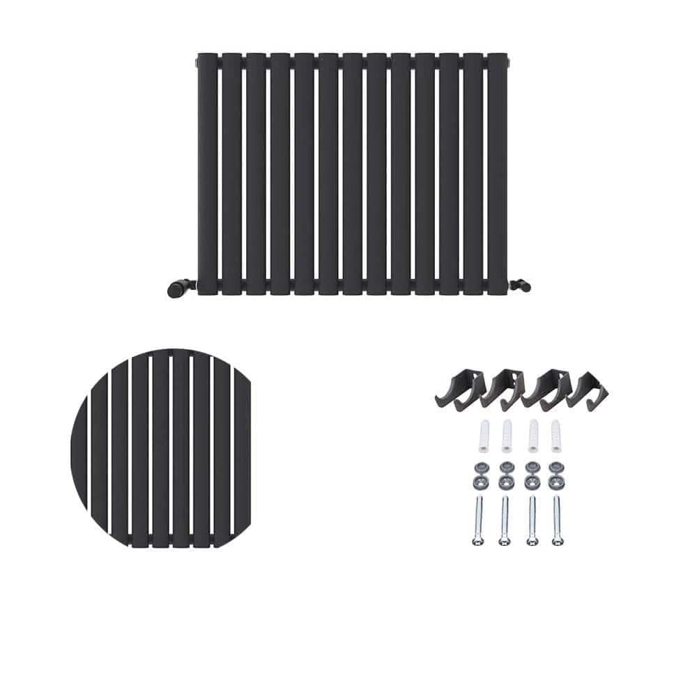 Princia Horizontal Single Oval Panel Radiator
