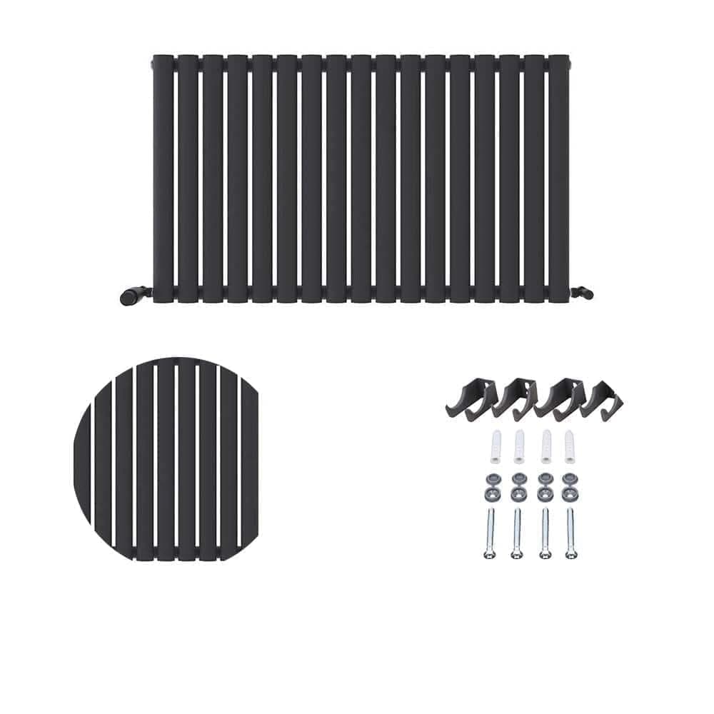 Princia Horizontal Single Oval Panel Radiator