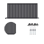 Princia Horizontal Single Oval Panel Radiator