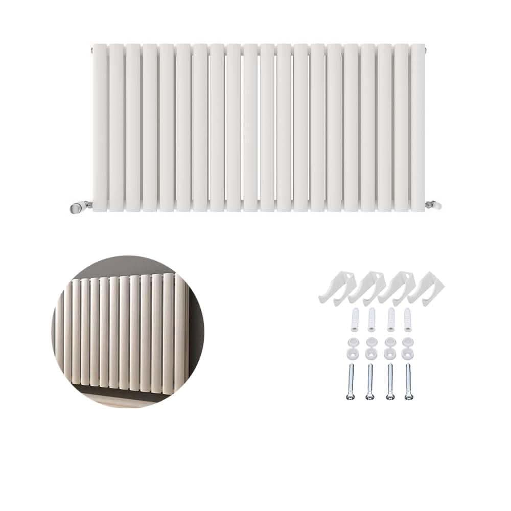Princia Horizontal Double Oval Panel Radiator