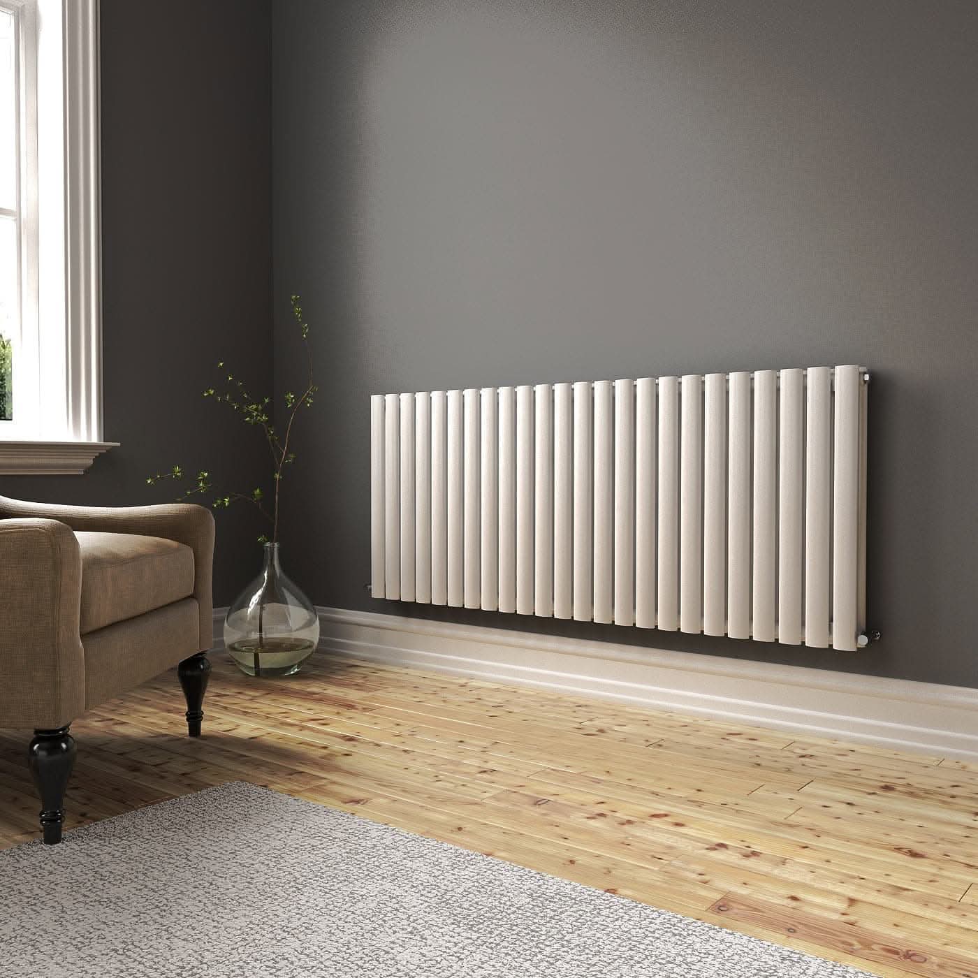 Princia Horizontal Double Oval Panel Radiator