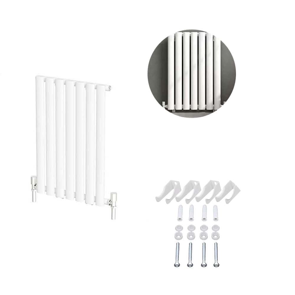 Princia Horizontal Single Oval Panel Radiator
