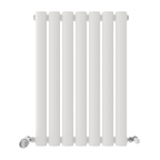 Princia Horizontal Single Oval Panel Radiator