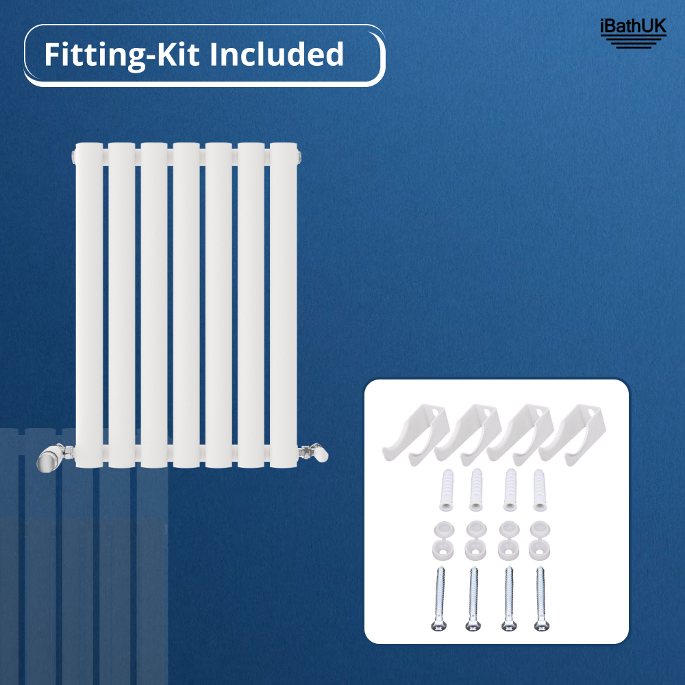 Princia Horizontal Single Oval Panel Radiator