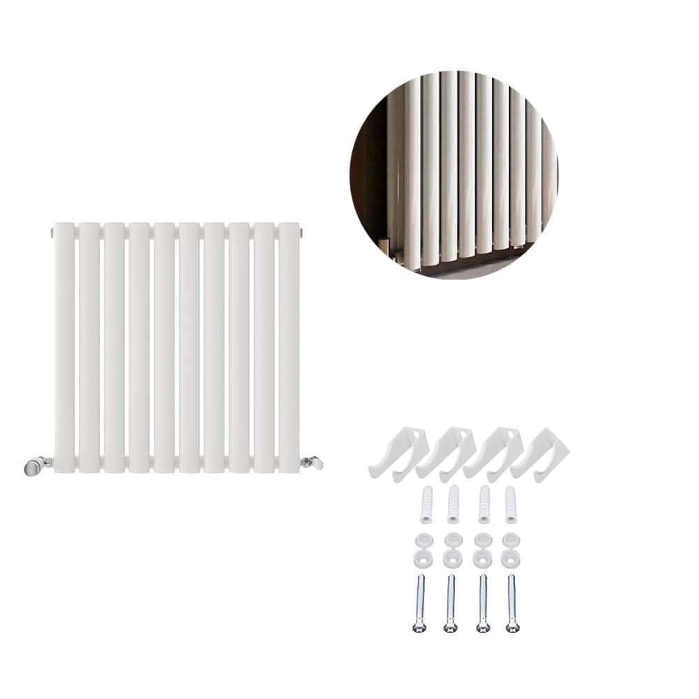 Princia Horizontal Single Oval Panel Radiator