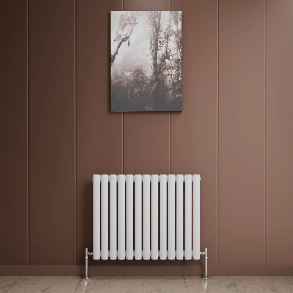 Princia Horizontal Single Oval Panel Radiator