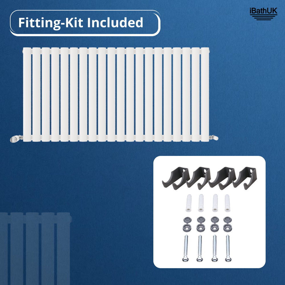 Princia Horizontal Single Oval Panel Radiator