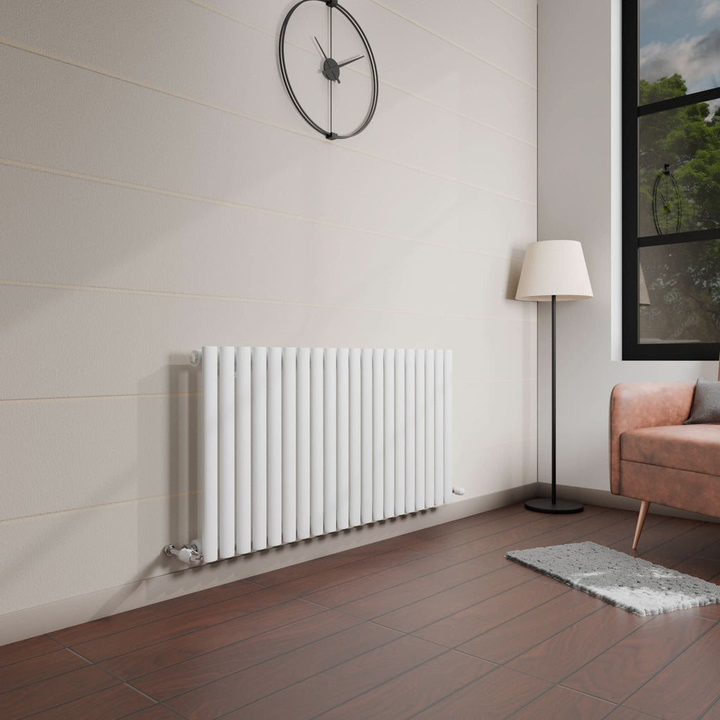 Princia Horizontal Single Oval Panel Radiator