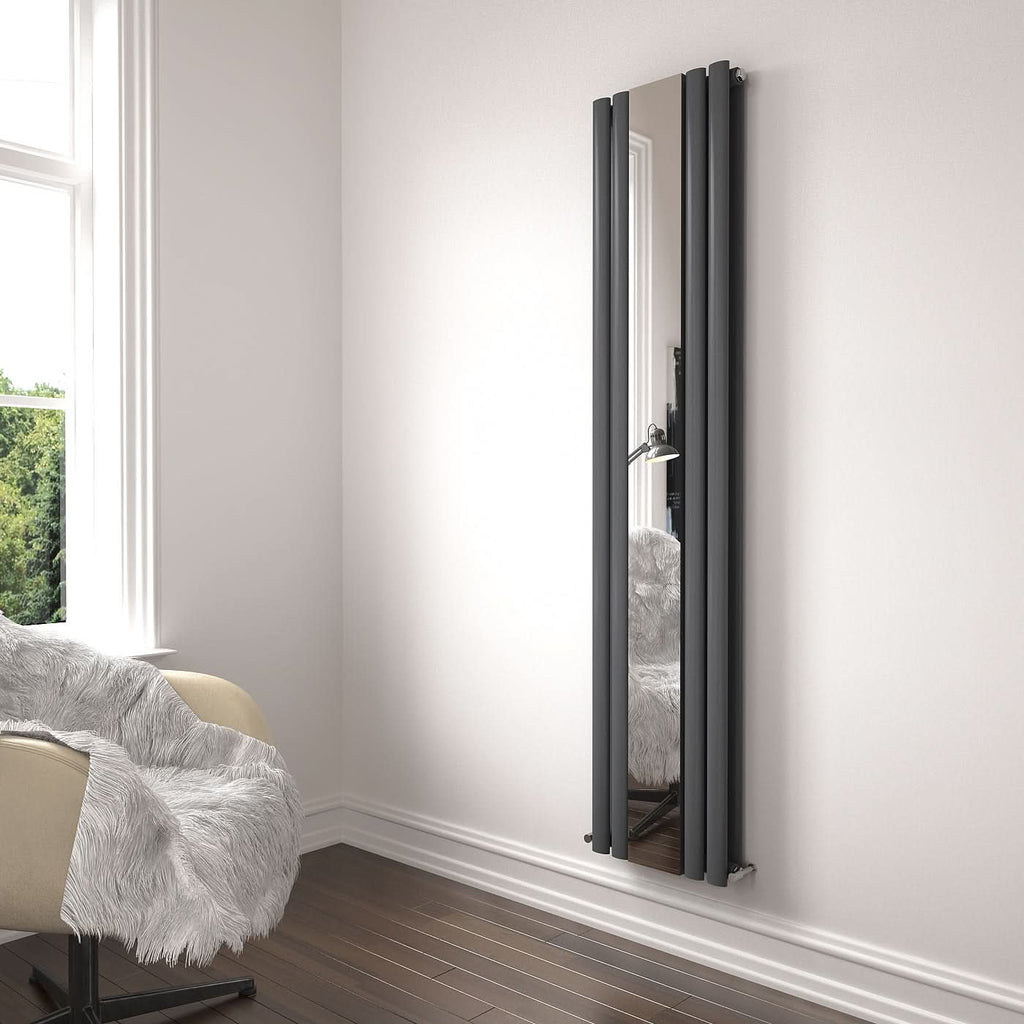 Princia Mirror Radiator - 1800 x 380mm