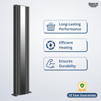Princia Mirror Radiator - 1800 x 380mm