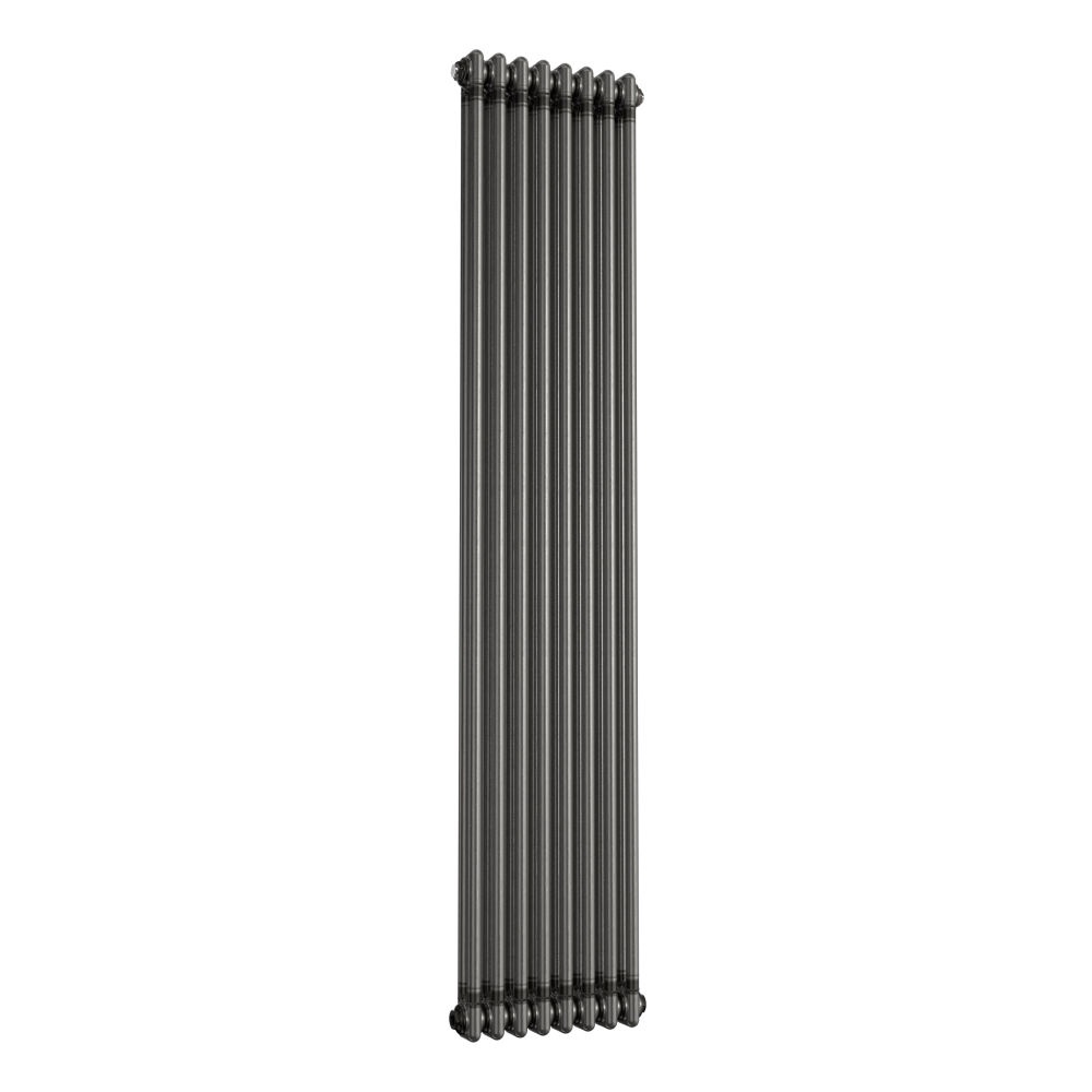Helena MKII Column Vertical Radiator - Raw Metal