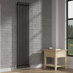 Helena MKII Column Vertical Radiator - Raw Metal