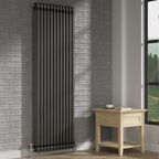 Helena MKII Column Vertical Radiator - Raw Metal