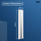 Princia Mirror Radiator - 1800 x 380mm