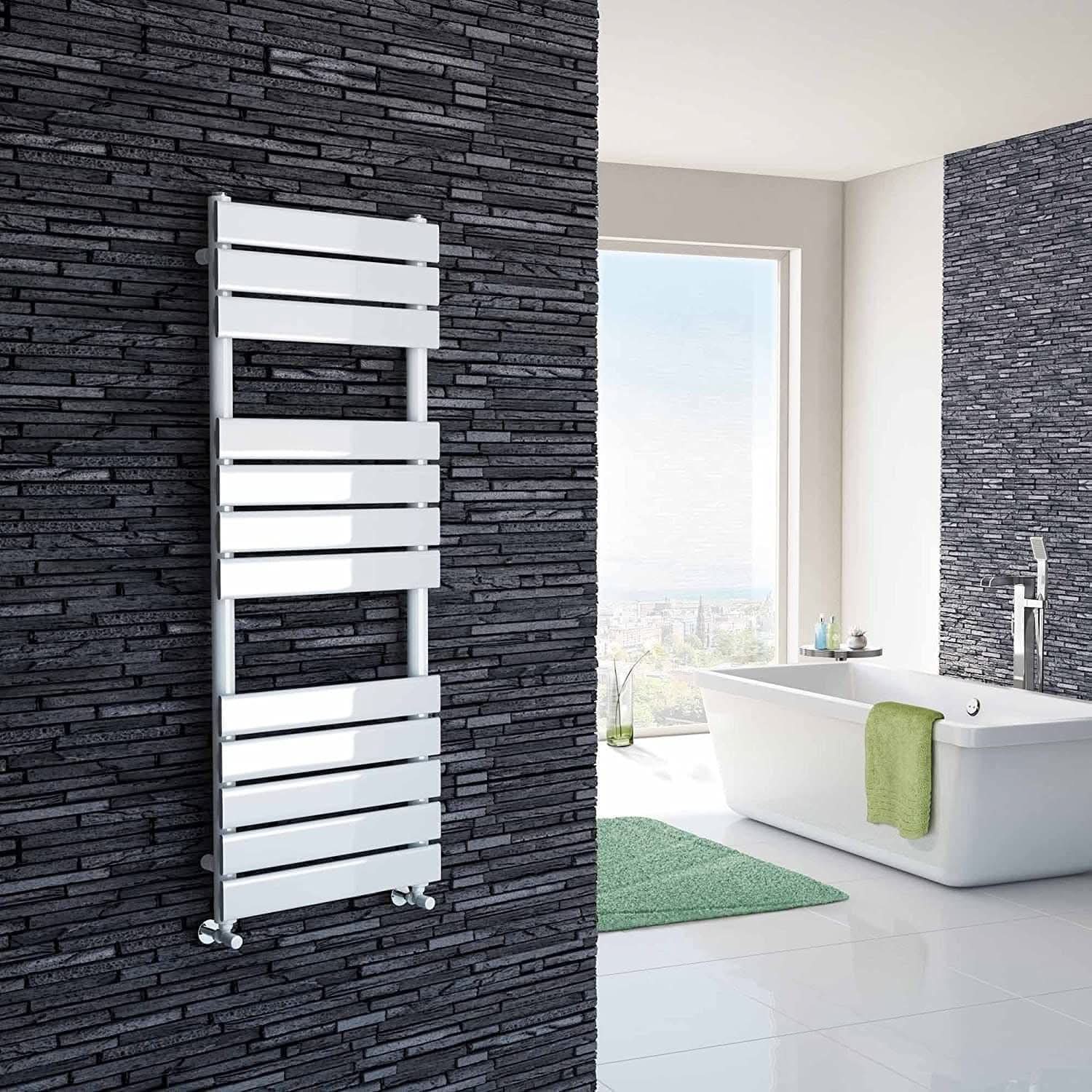 Lambeth Designer Flat Panel Heated Towel Rail
