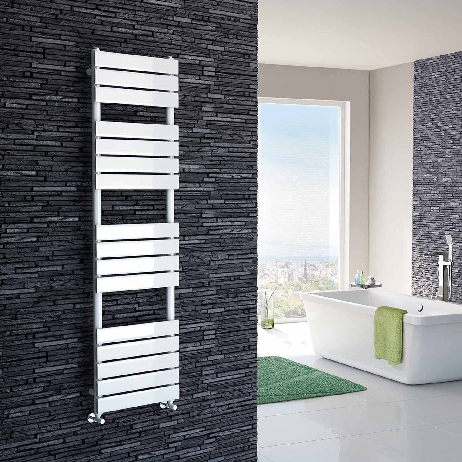 Lambeth Designer Flat Panel Heated Towel Rail