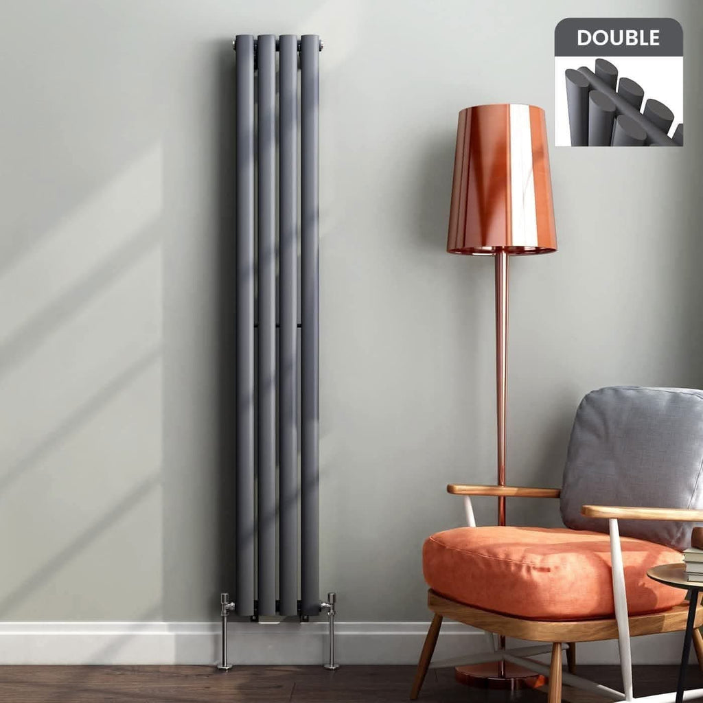 Princia Vertical Oval Double Panel Radiator