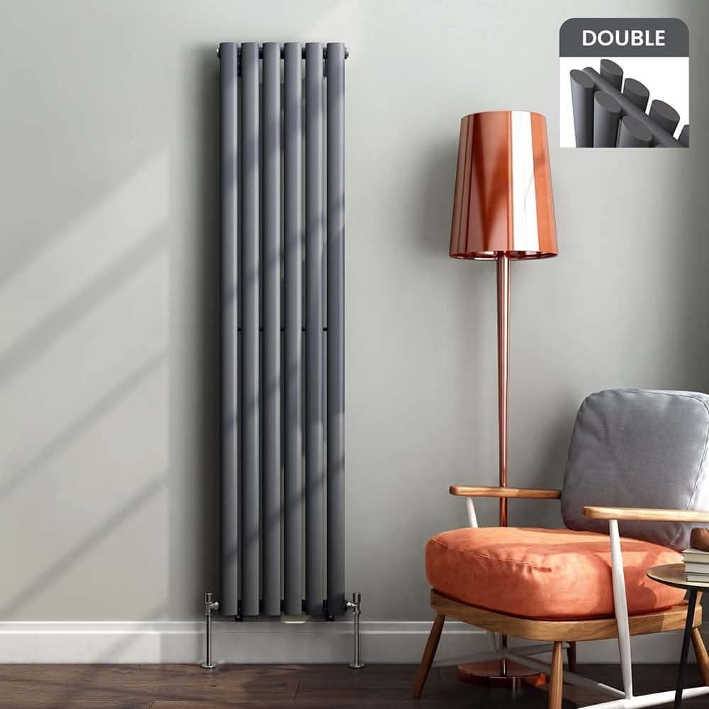 Princia Vertical Oval Double Panel Radiator