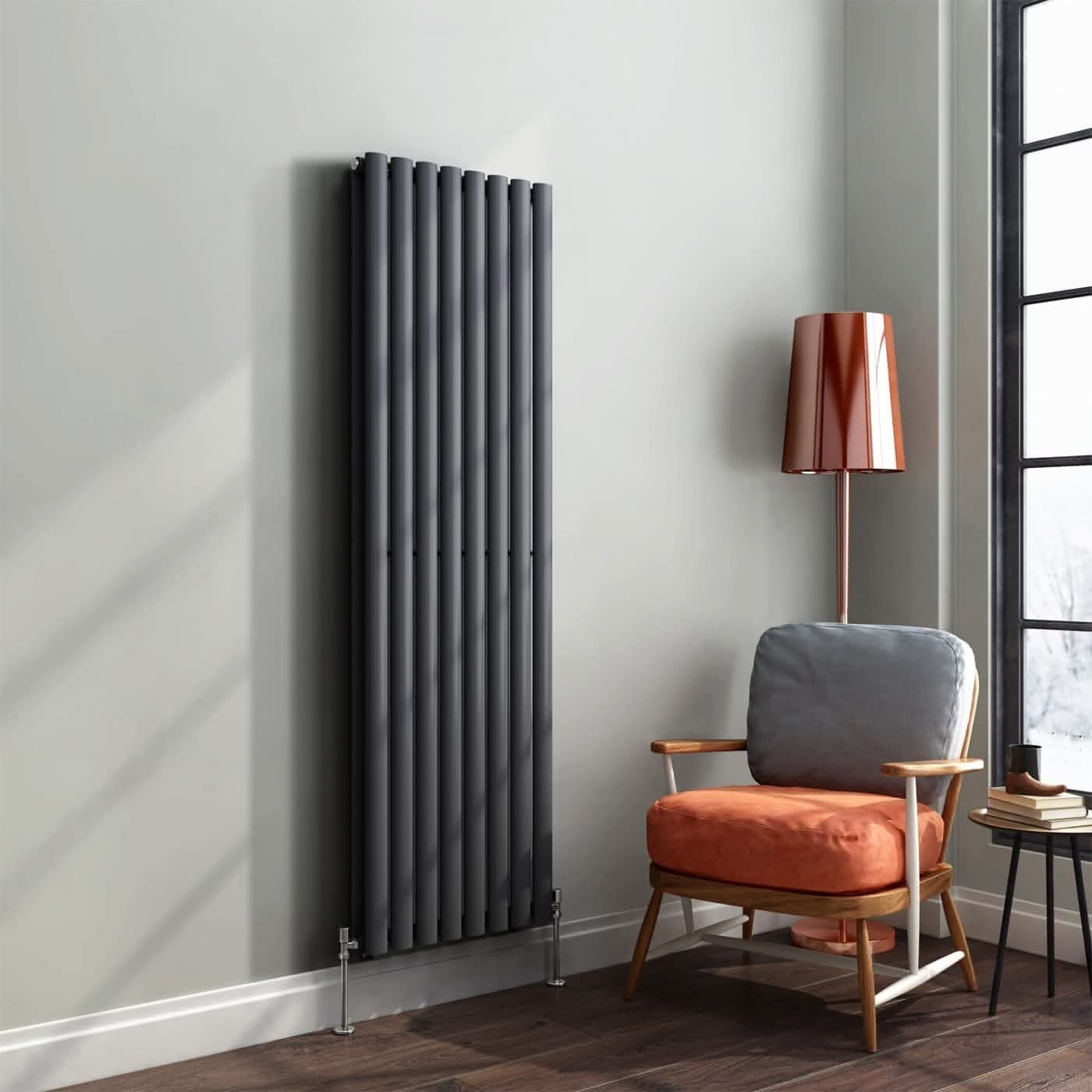 Princia Vertical Oval Double Panel Radiator