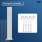 Princia Vertical Oval Double Panel Radiator