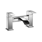 Trace Bath Filler Mixer Tap in Chrome with sleek, modern design. Ideal for contemporary bathrooms. High-quality finish and efficient water flow control. Shop at Bathroom4less.