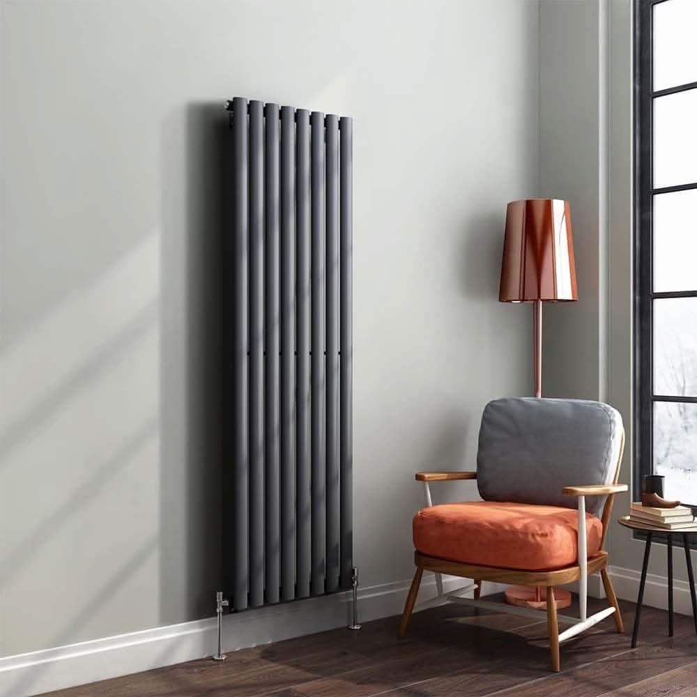 Princia Vertical Oval Single Panel Radiator