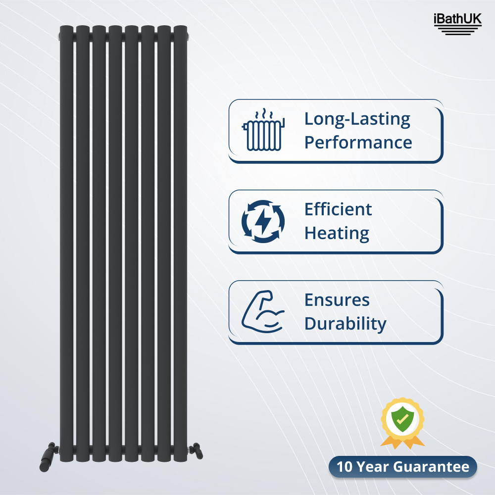 Princia Vertical Oval Single Panel Radiator