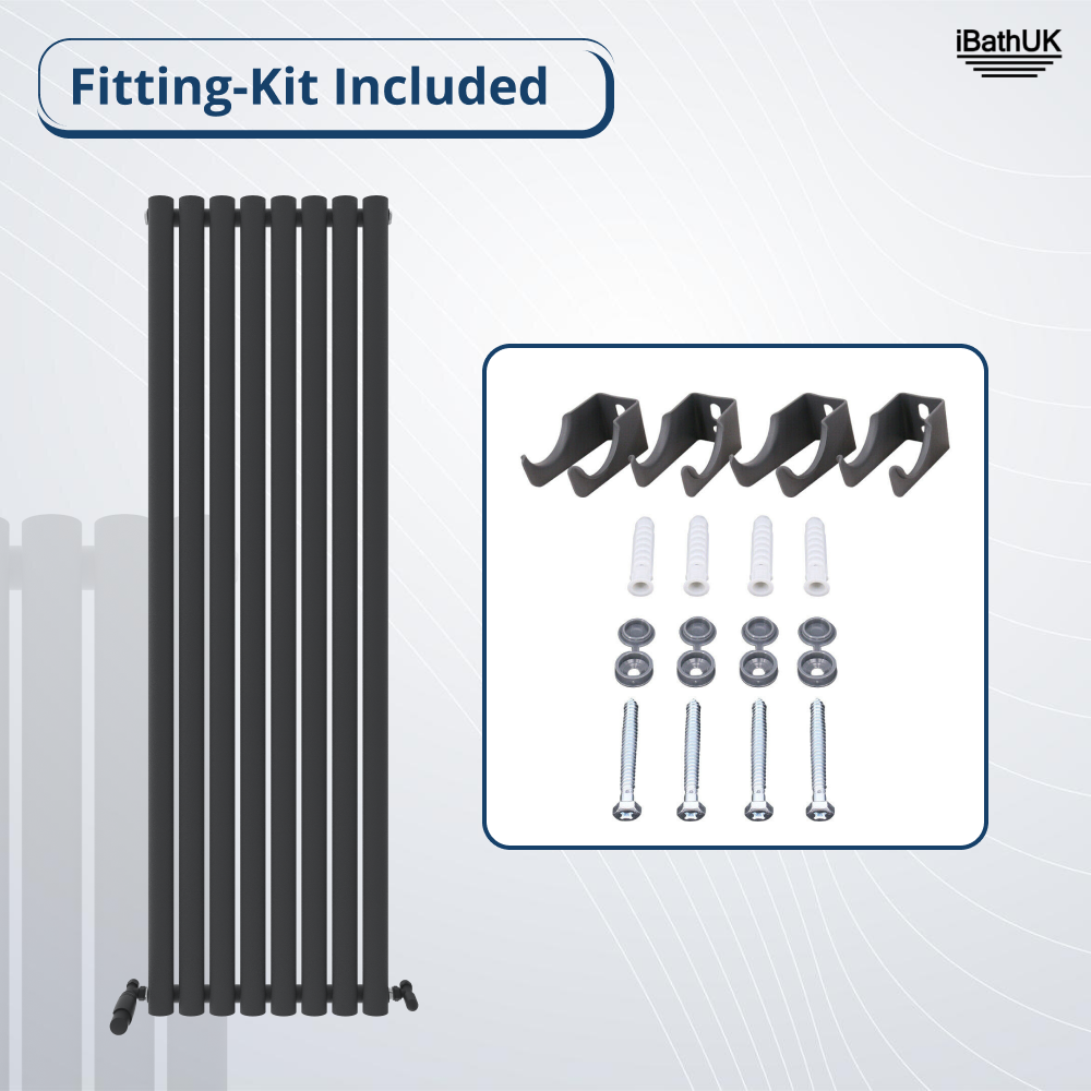 Princia Vertical Oval Single Panel Radiator