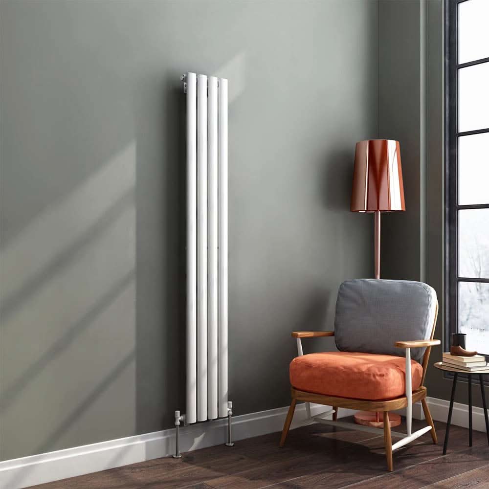 Princia Vertical Oval Single Panel Radiator