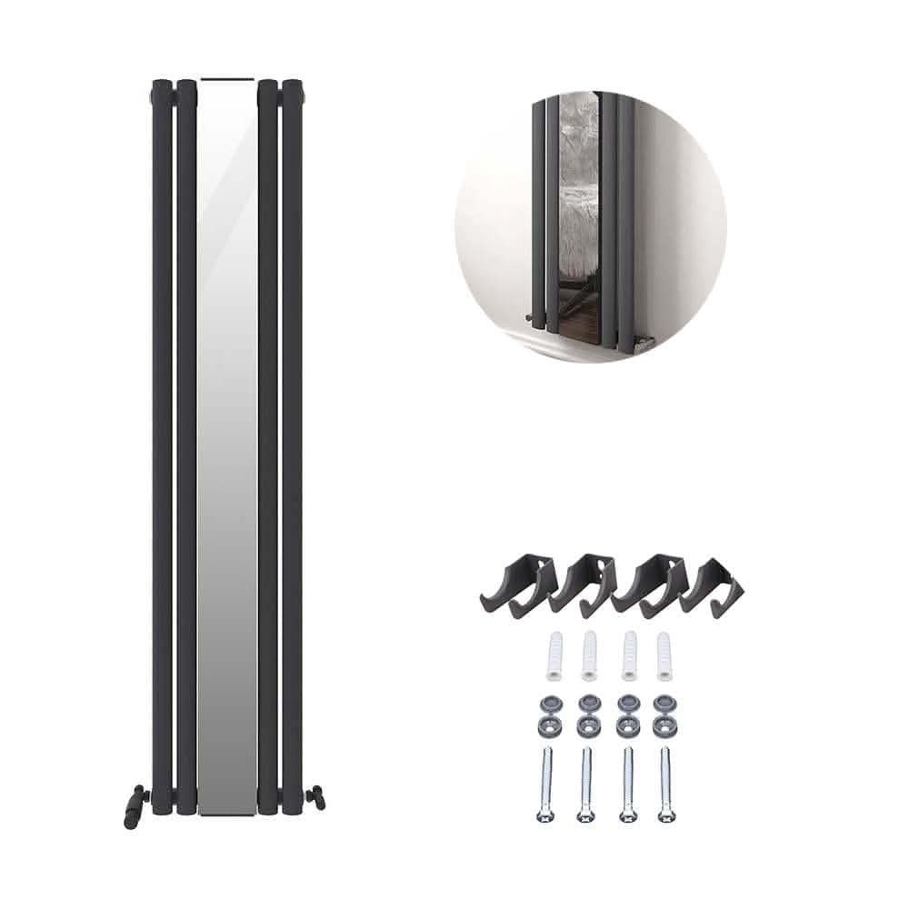 Princia Mirror Radiator - 1800 x 380mm
