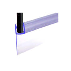 VeeBath For 4-6mm glass, 15mm gap Bath Shower Screen Rubber Seal Strip Glass Thickness 4-6 and 8-10mm Gap 7-23mm