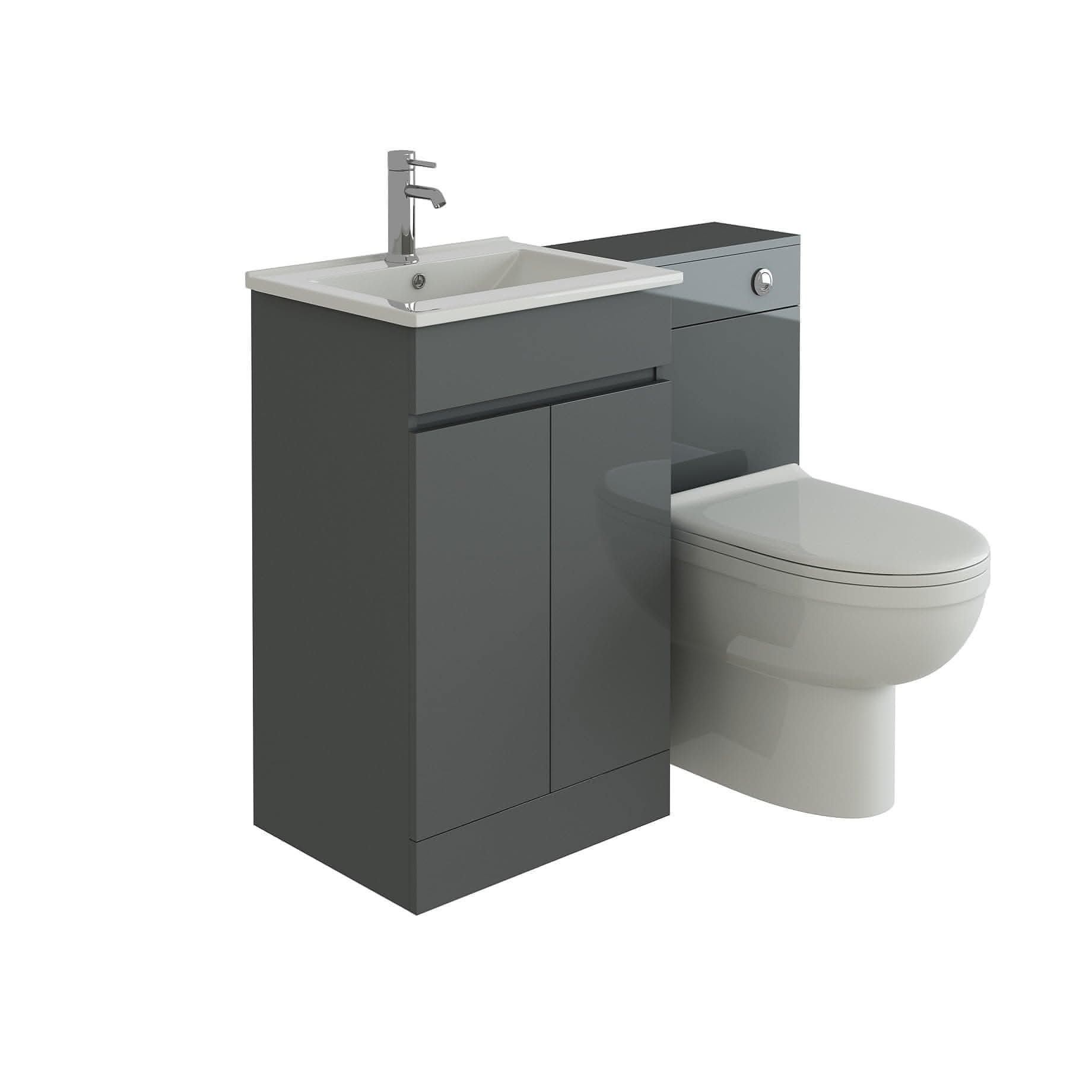 Venus Modern Bathroom Suite (Minimalist Basin)