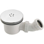 Shower Tray Waste Trap 90mm, Fast Flow, Easy Clean Chrome Shower Enclosure Waste. Buy Now for Modern Bathrooms! Fast UK Delivery.