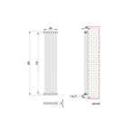 Helena Vertical Column Radiator