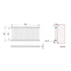 Helena Horizontal Column Radiator