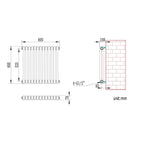 Helena Horizontal Column Radiator