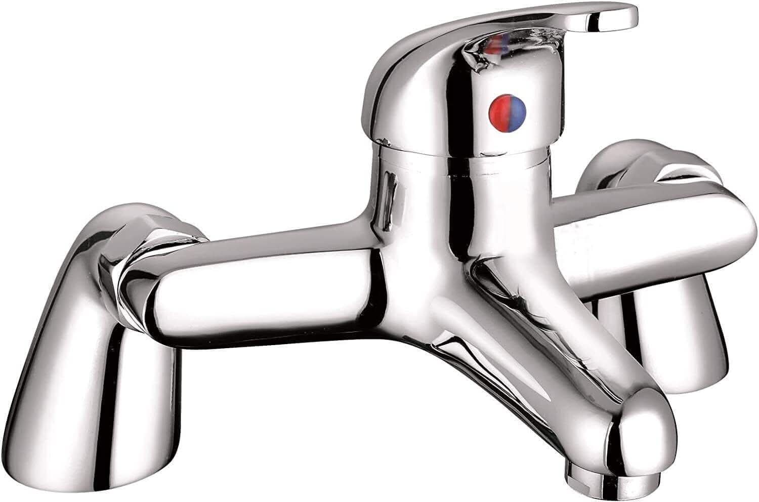 VeeBath Baths > Bath Accessories Bath Filler Bathroom Taps Shower Mixer Tap Bathroom Tub Single Lever Mono Basin