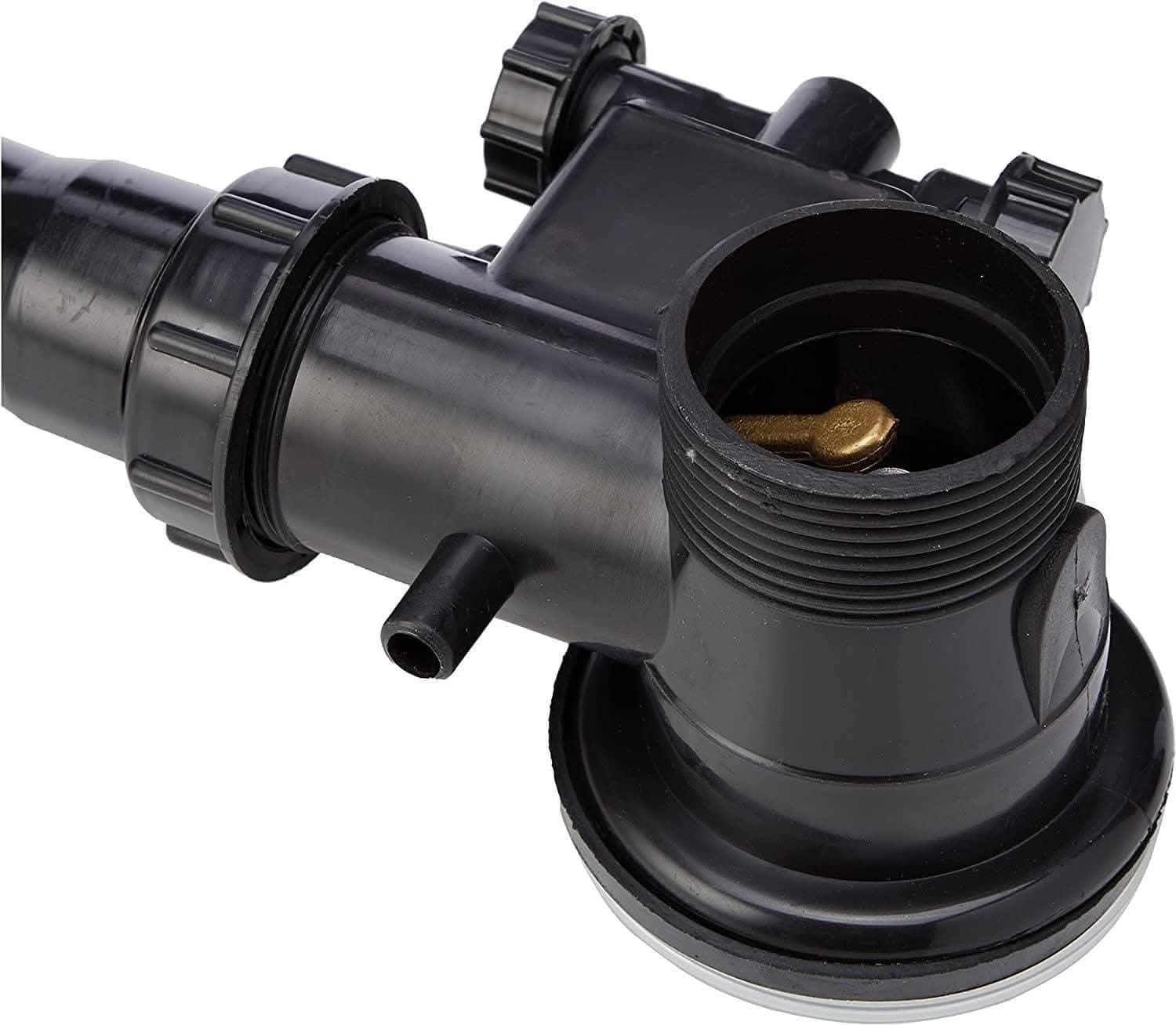 VeeBath Baths >Bath Accessories Essentials Pop-up Waste and Overflow Black