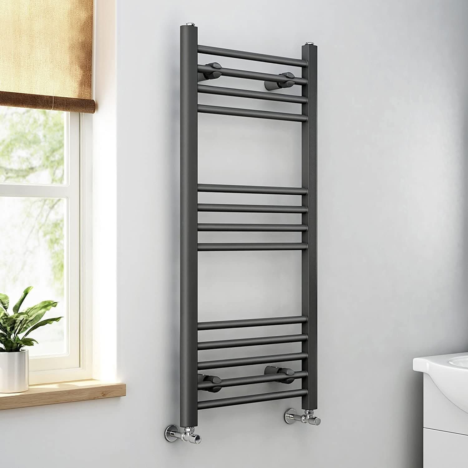 Straight Heated Towel Rail Bathroom Radiator