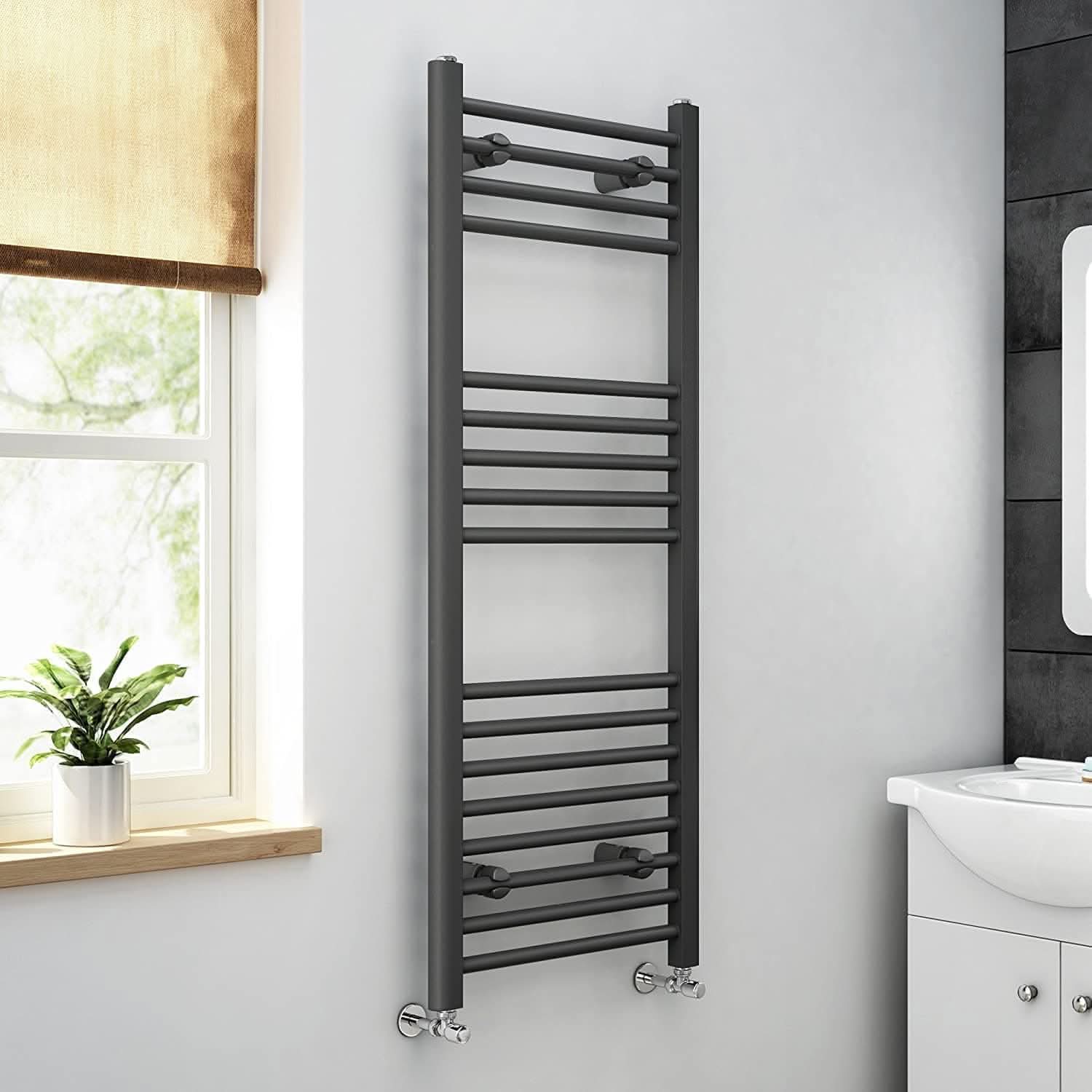 Straight Heated Towel Rail Bathroom Radiator