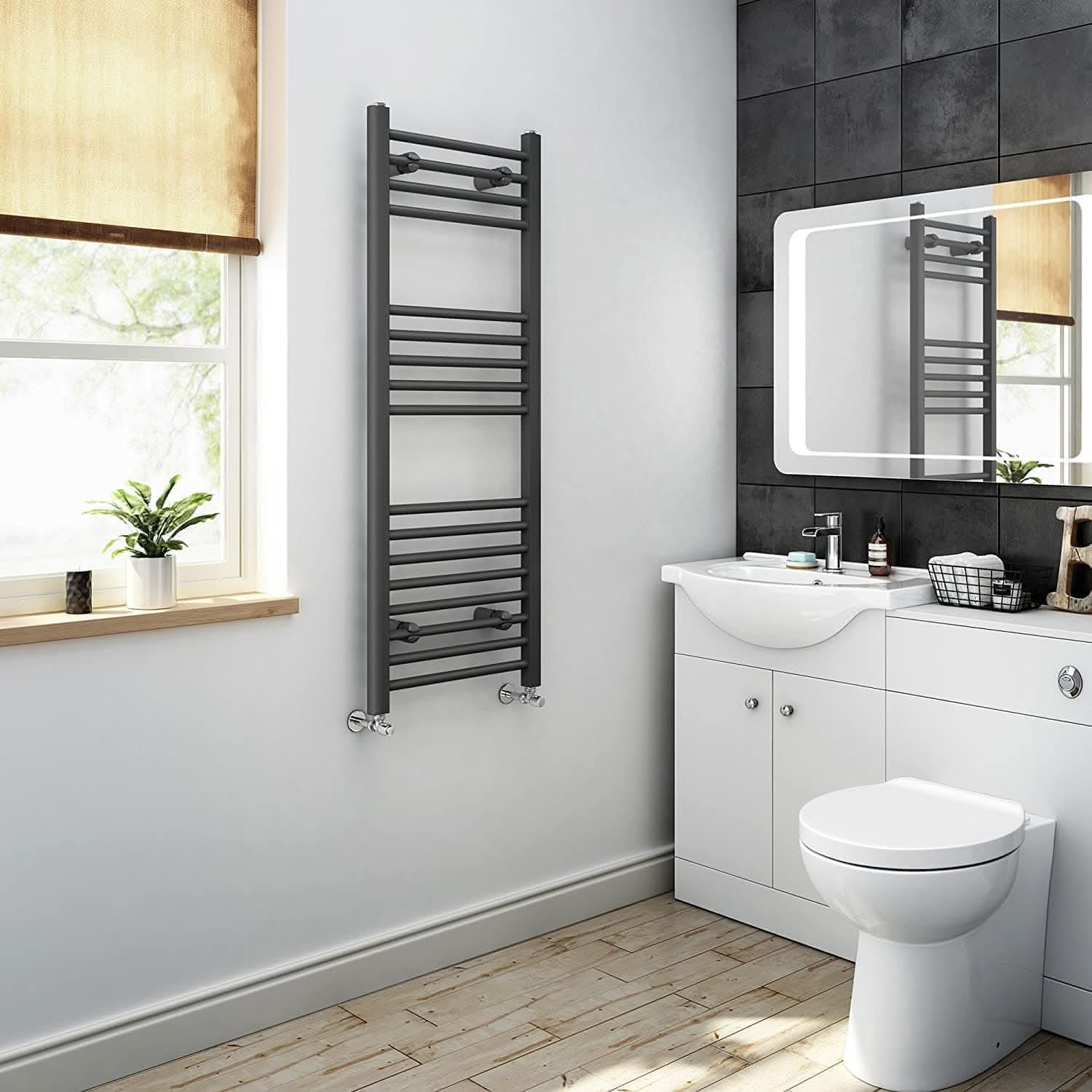 Straight Heated Towel Rail Bathroom Radiator