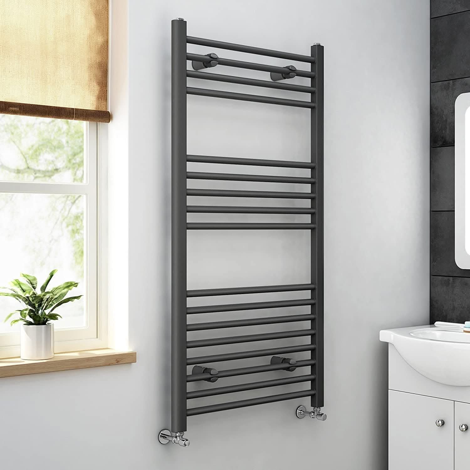 Straight Heated Towel Rail Bathroom Radiator