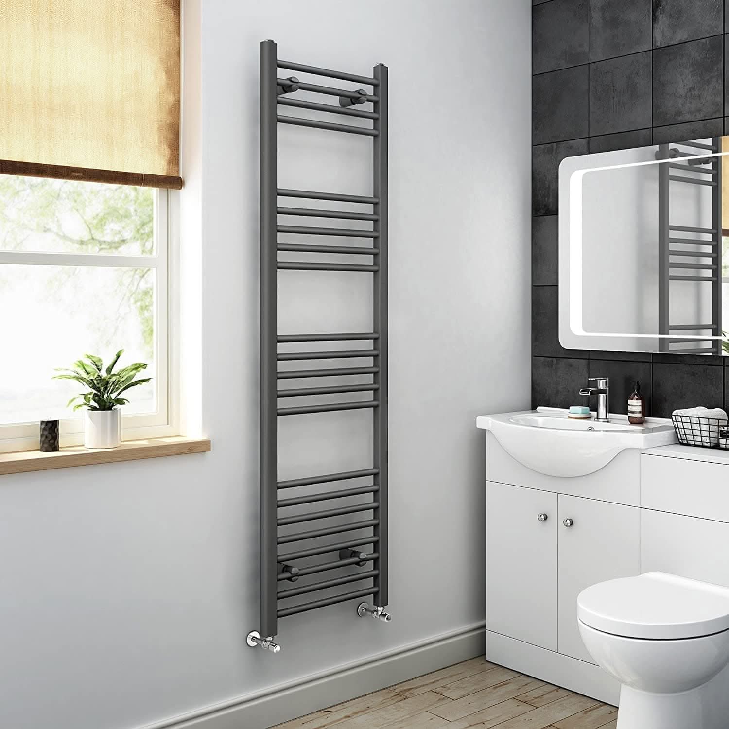 Straight Heated Towel Rail Bathroom Radiator