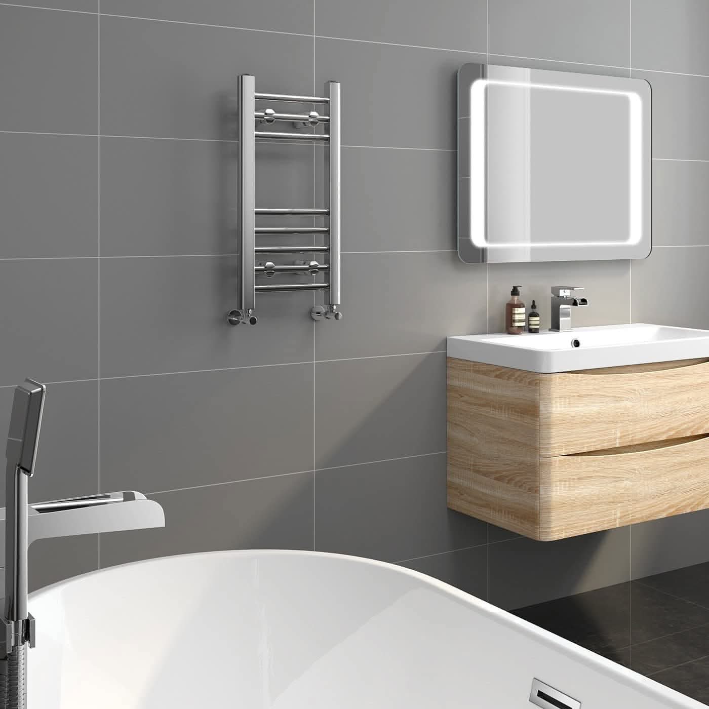 Straight Heated Towel Rail Bathroom Radiator