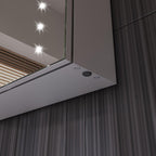 iBathUK Furniture > Mirrors iBathUK Bathroom Illuminated Mirror Cabinet 450 x 600 mm