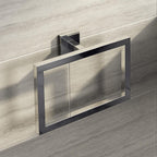 iBathUK Bathroom > Bathroom Accessories iBathUK Bathroom Towel Ring Holder Wall Mounted Square Bathroom Accessory